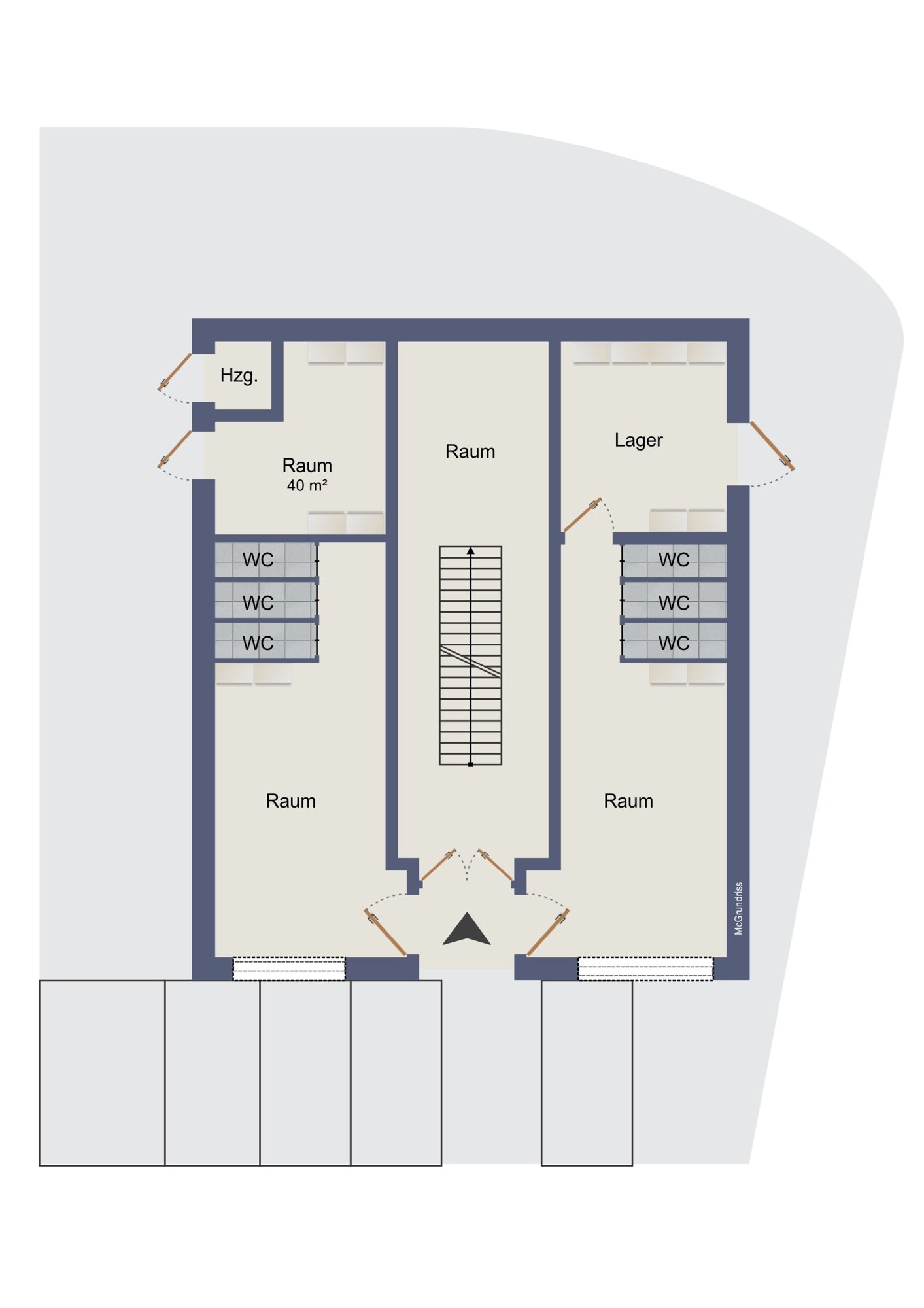 Lagerhalle zur Miete 800 € 90 m²<br/>Lagerfläche Weiterstadt Weiterstadt 64331