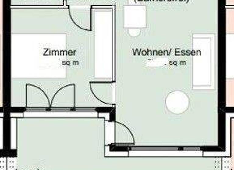 Wohnung zur Miete 1.063 € 2 Zimmer 66,4 m² 1. Geschoss Rüdesheimer Str. 112 A Darmstadt 64295