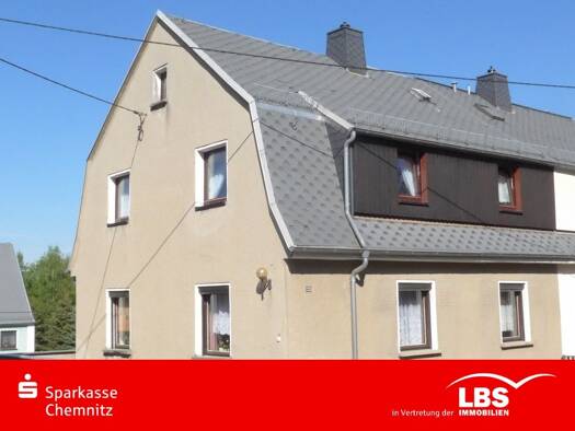 Doppelhaushälfte zum Kauf provisionsfrei 59.500 € 4 Zimmer 108 m² 470 m² Grundstück Niederlungwitz Glauchau 08371