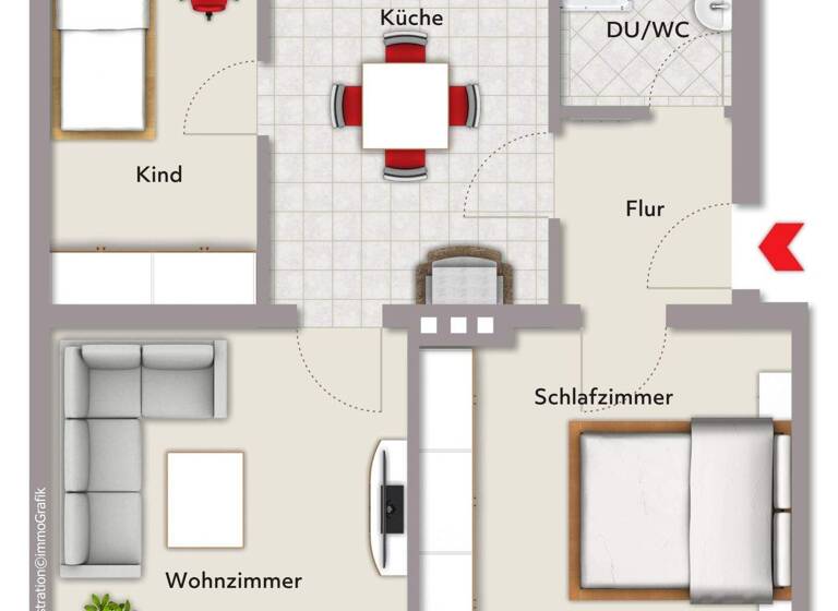 Wohnung zum Kauf 129.000 € 3 Zimmer 60 m² Treuchtlingen 91757