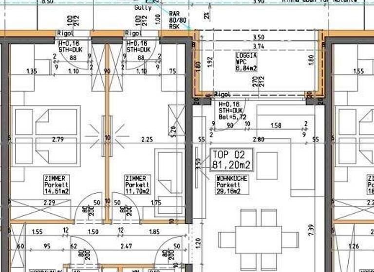 Wohnung zum Kauf provisionsfrei 355.950 € 3 Zimmer Hollabrunn 2020