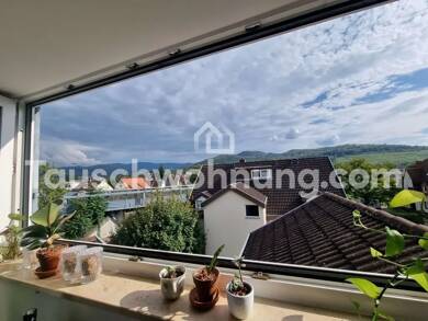 Wohnung zur Miete Tauschwohnung 780 € 2 Zimmer 45 m² Dachgeschoss, 3. Geschoss St. Georgen - Nord Freiburg im Breisgau 79111