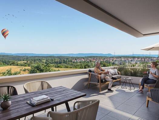 Terrassenwohnung zum Kauf provisionsfrei 435.000 € 3 Zimmer 79,1 m² EG frei ab sofort Aichwald 73773