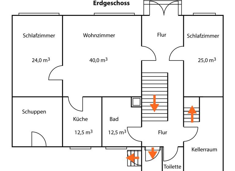 Haus zum Kauf 38.000 € 6 Zimmer 120 m² 162 m² Grundstück frei ab sofort Hauptstr. 3 Großbreitenbach 98701