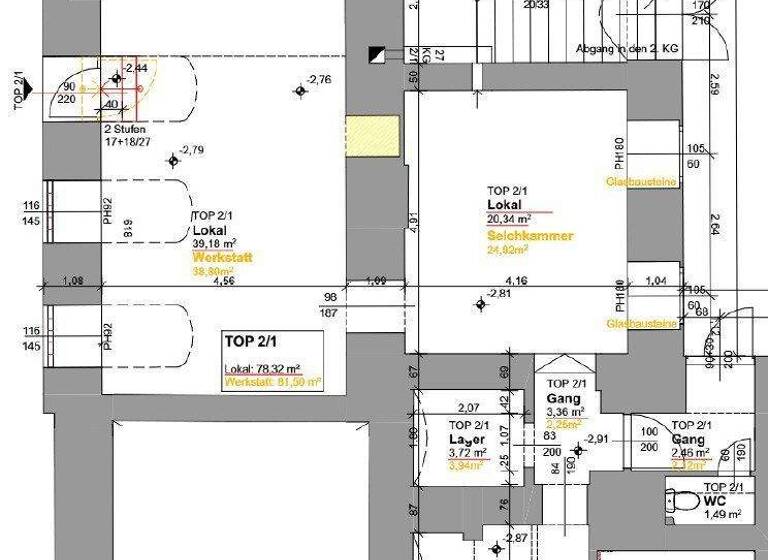 Ladenfläche zum Kauf 4.277 € 3 Zimmer Wien 1090
