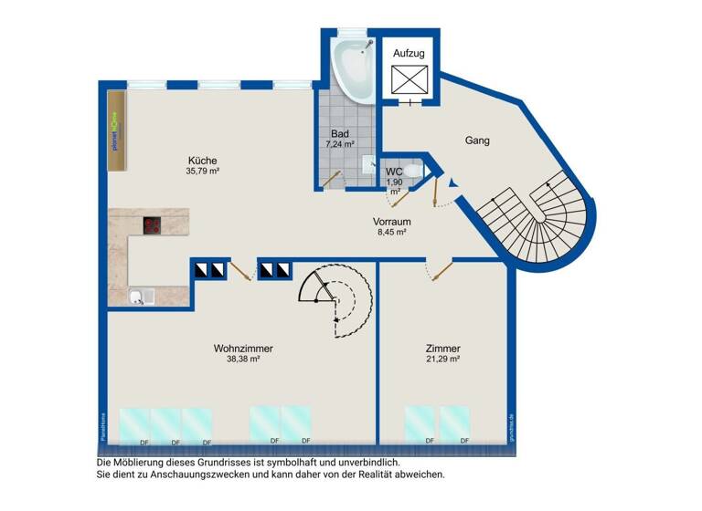 Maisonette zum Kauf 919.000 € 5 Zimmer 182 m² 3. Geschoss Wien 1140