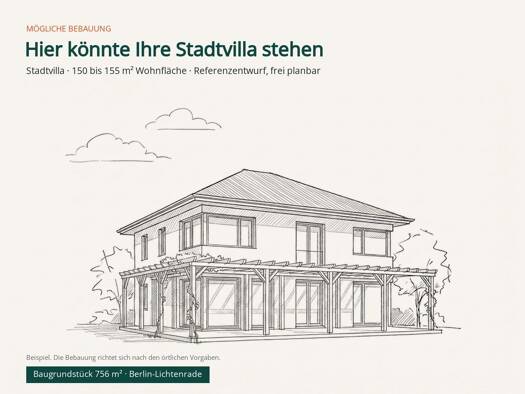 Villa zum Kauf provisionsfrei 6 Zimmer 150 m² 756 m² Grundstück Lichtenrade Berlin 12305