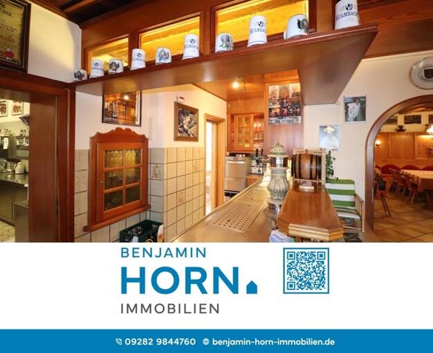 Restaurant zum Kauf 191 m² Gastrofläche 29.391 m² Grundstück Neudorf Schauenstein 95197