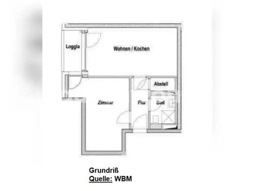 Wohnung zur Miete nur mit Wohnberechtigungsschein Tauschwohnung 325 € 2 Zimmer 48 m² 2. Geschoss Friedrichshain Berlin 10249