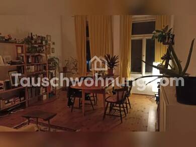 Wohnung zur Miete Tauschwohnung 650 € 3 Zimmer 85 m² EG Zentrum - West Leipzig 04109