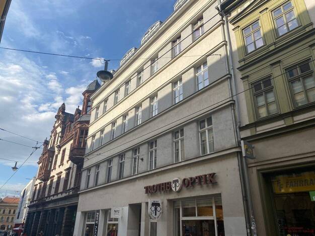 Wohnung zur Miete 400 € 2 Zimmer 48,1 m² 2. Geschoss frei ab 01.01.2026 Große Steinstraße 10 Altstadt Halle (Saale) 06108
