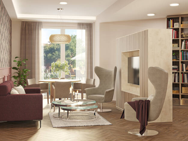 Wohnung zur Miete - Erstbezug 855 € 1,5 Zimmer 42,7 m² 5. Geschoss frei ab 01.08.2025 Schleußig Leipzig 04229