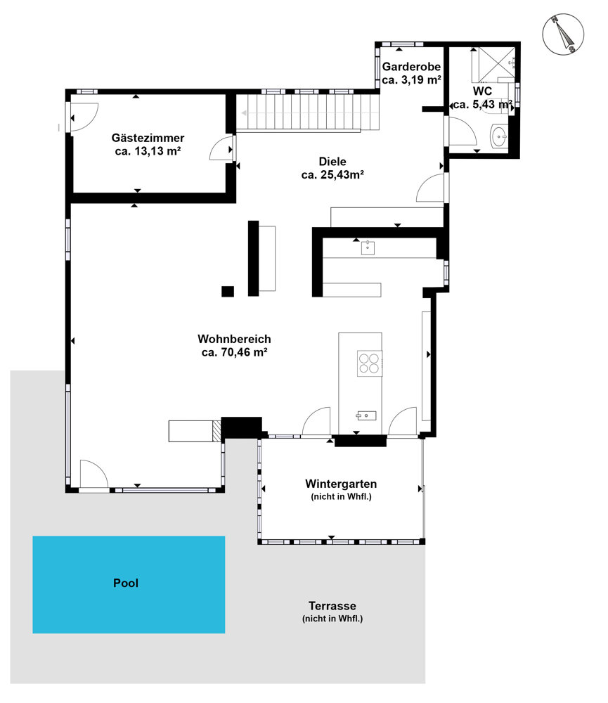 Einfamilienhaus zum Kauf 1.199.000 € 5 Zimmer 203,1 m²<br/>Wohnfläche 699 m²<br/>Grundstück Riedenburg Riedenburg 93339