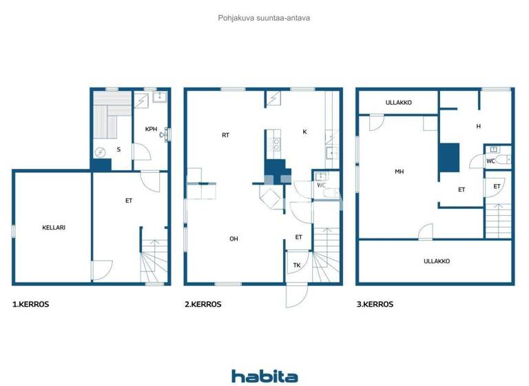 Doppelhaushälfte zum Kauf 118.650 € 4 Zimmer 80 m² 38.071 m² Grundstück Heinlammintie 38 Lahti 15210