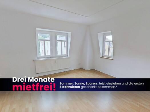 Wohnung zur Miete 479 € 2 Zimmer 56,7 m² 3. Geschoss frei ab 01.11.2026 Bürgerstraße 1 Freital Freital 01705