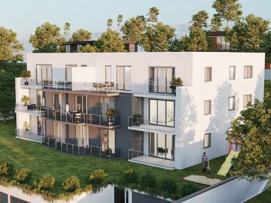 Wohnung zum Kauf - Neubau provisionsfrei als Kapitalanlage geeignet 3 Zimmer 88,3 m² Hartschmiedenweg 4 Neustadt Neustadt an der Aisch 91413