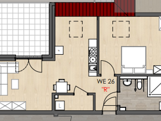 Wohnung zur Miete - Erstbezug 384 € 2 Zimmer 67,4 m² Gau-Odernheim 55239