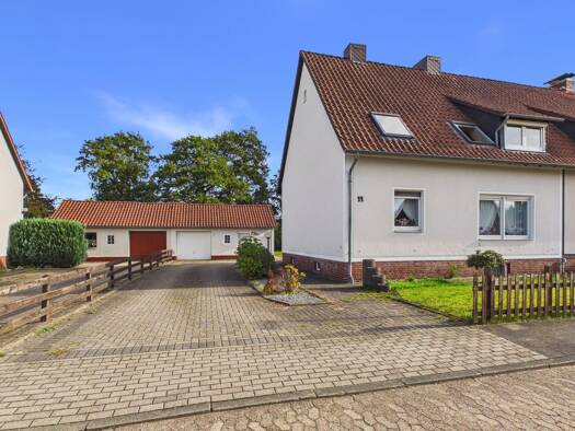 Doppelhaushälfte zum Kauf 89.000 € 6 Zimmer 107 m² 815 m² Grundstück Dorfmark Bad Fallingbostel 29683