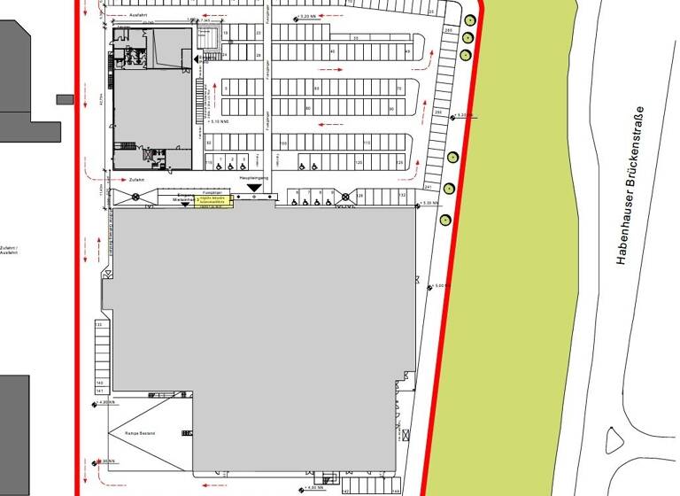 Kaufhaus zum Kauf als Kapitalanlage geeignet 12.554 m² 20.063 m² Grundstück Borgwardstraße 2 Habenhausen Bremen 28279