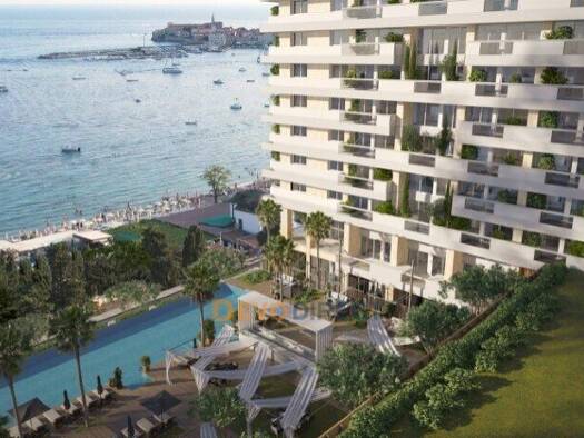 Terrassenwohnung zum Kauf provisionsfrei 548.000 € 2 Zimmer 66 m² Budva 85316