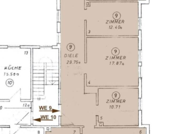 Wohnung zur Miete 1.435 € 4 Zimmer 145 m² 1. Geschoss frei ab sofort Arnstadt 99310