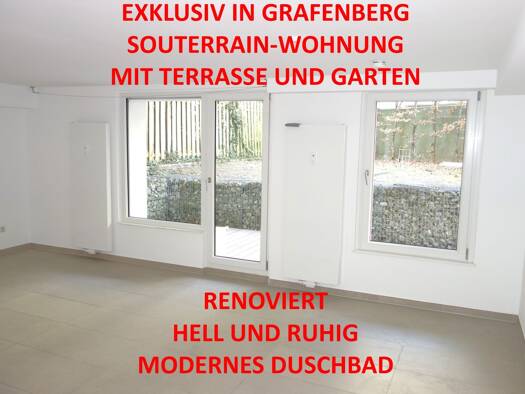 Wohnung zur Miete 1.075 € 2 Zimmer 75 m² EG Hardtstraße 138 Grafenberg Düsseldorf 40629