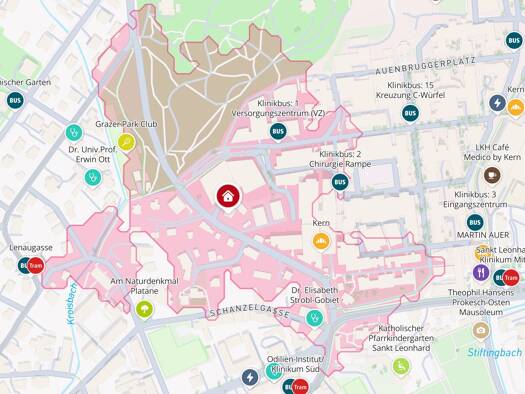 Wohnung zur Miete 165 € 1 Zimmer 32,7 m² Geidorf Graz 8010