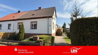 Doppelhaushälfte zum Kauf 89.000 € 3 Zimmer 80 m² 1.250 m² Grundstück Glauzig Glauzig 06369