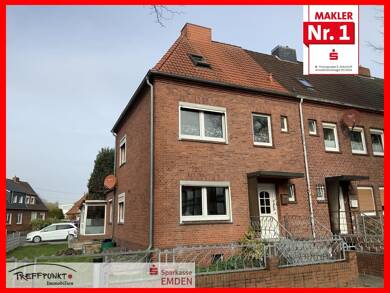 Reihenendhaus zum Kauf 169.000 € 5 Zimmer 123 m² 362 m² Grundstück Stadtzentrum Emden 26721
