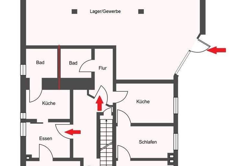 Mehrfamilienhaus zum Kauf als Kapitalanlage geeignet 255.000 € 10 Zimmer 187 m² 230 m² Grundstück Breckerfeld 58339