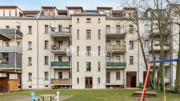 Wohnung zum Kauf 104.000 € 1 Zimmer 35 m² 1. Geschoss Kleinzschocher Leipzig 04299