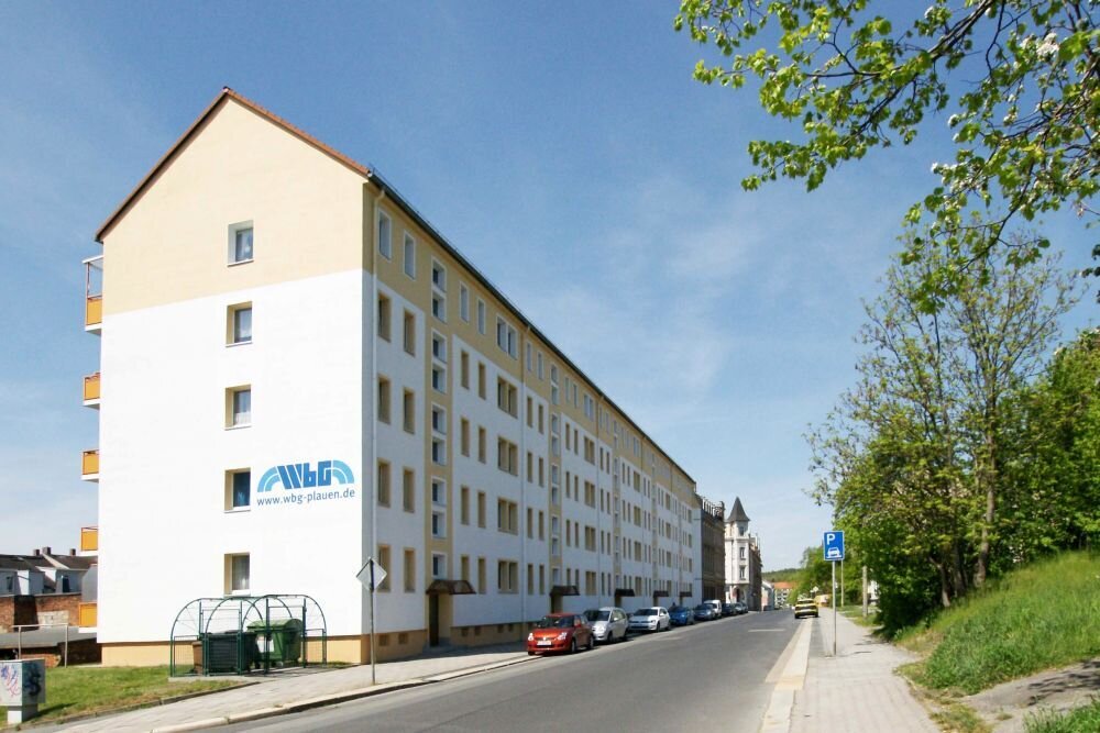 Wohnung zur Miete 263 € 2 Zimmer 47,7 m²<br/>Wohnfläche 2.<br/>Geschoss Max-Planck-Straße 53 Bahnhofsvorstadt Plauen 08525