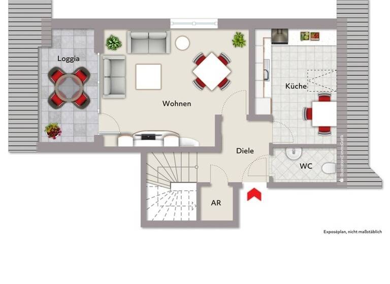 Maisonette zum Kauf 195.000 € 3 Zimmer 87 m² Bad Waldliesborn Lippstadt 59556