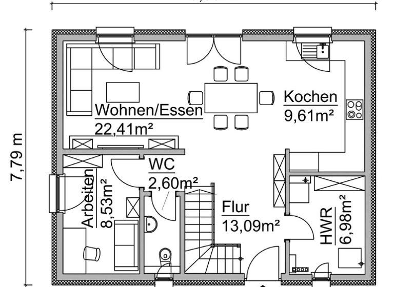 Einfamilienhaus zum Kauf provisionsfrei 350.000 € 5 Zimmer 120 m² 411 m² Grundstück frei ab sofort Mühlenweg Marlow 18337