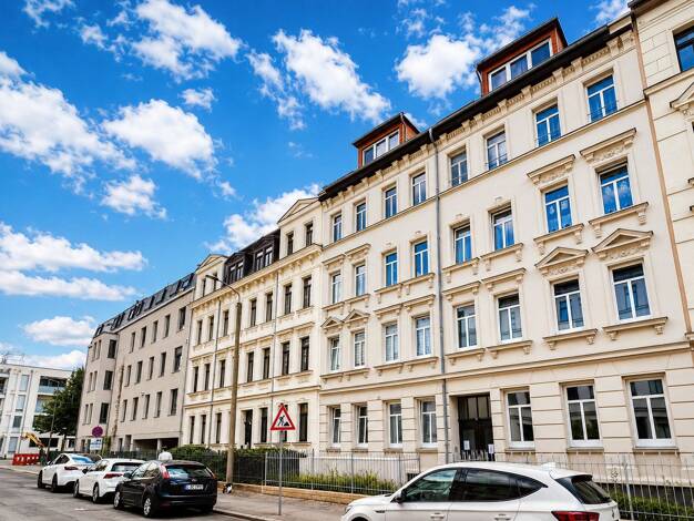 Wohnung zur Miete 699 € 2 Zimmer 53 m² EG Magdeburger Str. 7 Gohlis-Süd Leipzig 04155