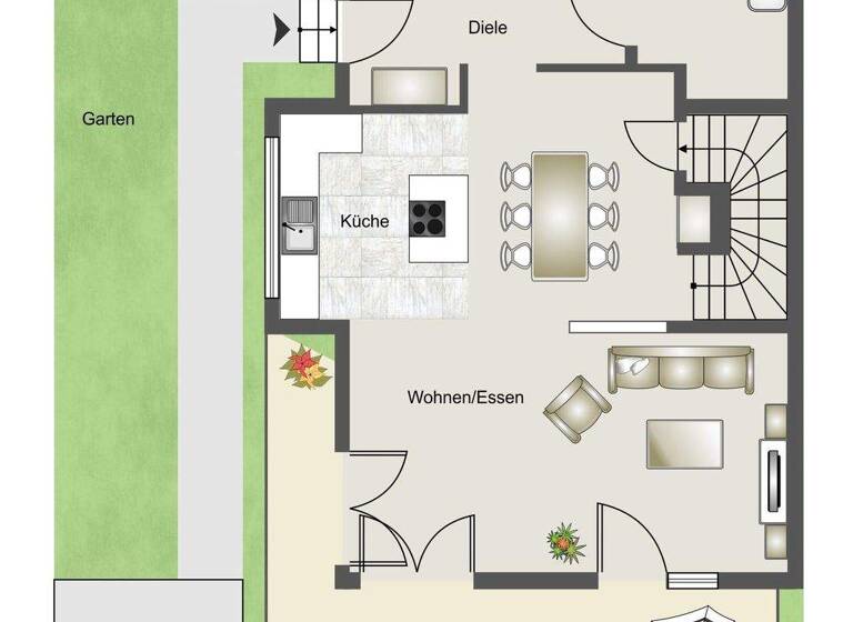 Mehrfamilienhaus zum Kauf - Erstbezug provisionsfrei 560.000 € 5 Zimmer 165,8 m² 372 m² Grundstück Röttenbach 91187