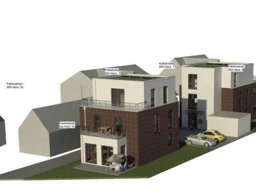 Terrassenwohnung zum Kauf - Erstbezug 270.000 € 2 Zimmer 65,9 m² EG Feldmarkstraße 8 Lippramsdorf Haltern am See 45721