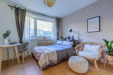 Wohnung zur Miete Wohnen auf Zeit 1.250 € 1 Zimmer 30 m² frei ab sofort Uhlandstraße Düsseltal Düsseldorf 40237