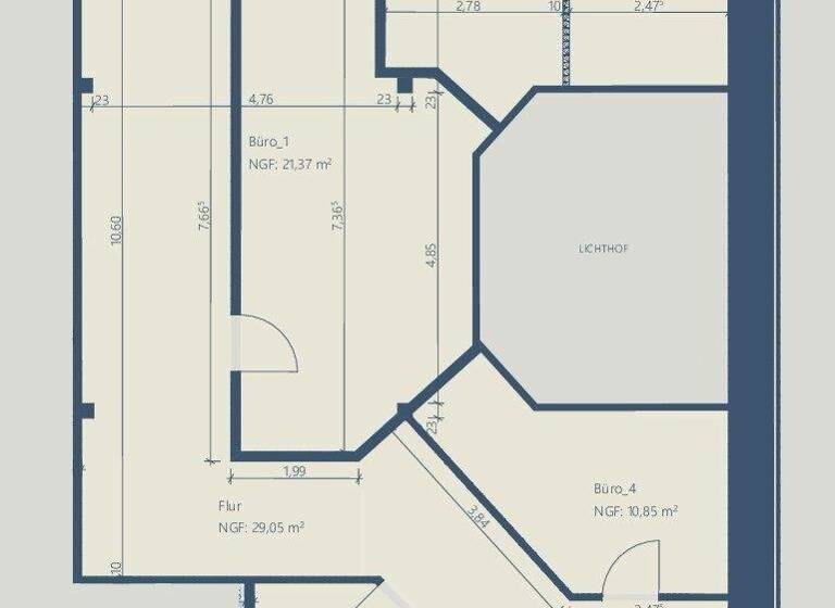 Bürofläche zur Miete provisionsfrei 1.280 € 128 m² Bürofläche Eilenburger Straße 39A Reudnitz-Thonberg Leipzig 04317