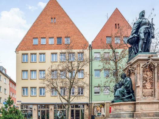 Wohnung zur Miete 770 € 2 Zimmer 61 m² 3. Geschoss frei ab 01.10.2025 Theresienplatz 1 Sebald Nürnberg 90403