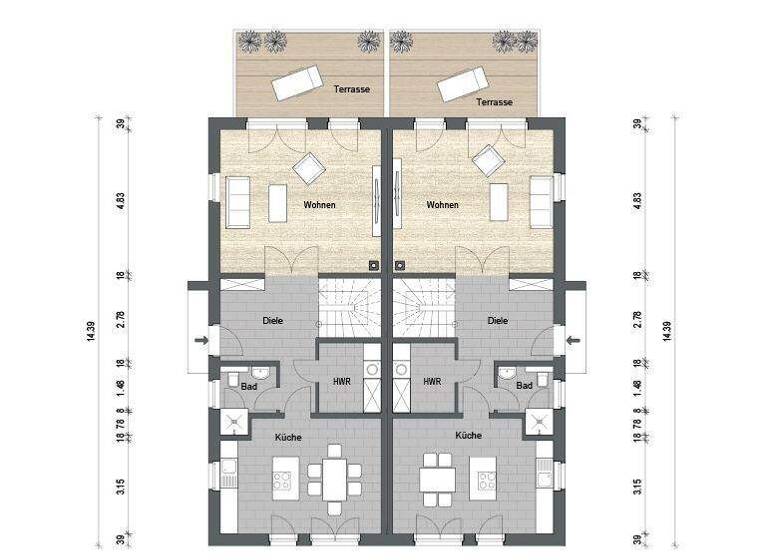 Doppelhaushälfte zum Kauf 279.000 € 4 Zimmer 132 m² 330 m² Grundstück Zehdenick 16792