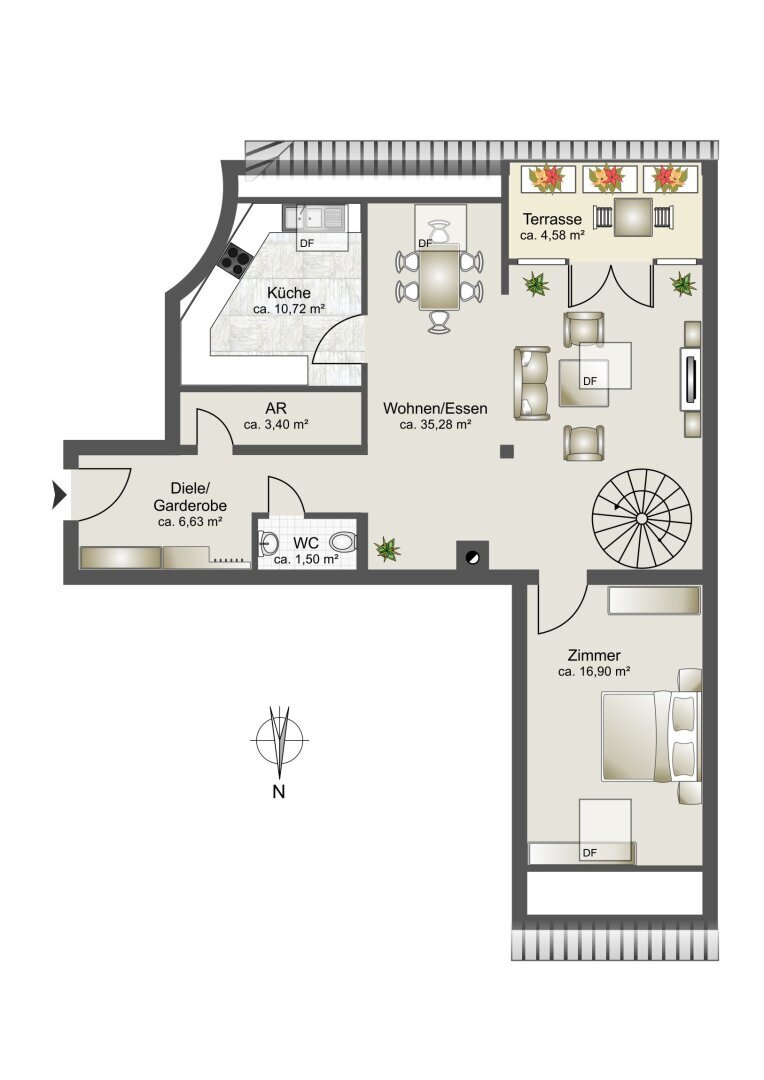 Wohnung zum Kauf 3 Zimmer 117 m²<br/>Wohnfläche Innsbruck Innsbruck 6020