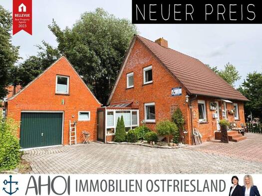 Einfamilienhaus zum Kauf 175.000 € 5 Zimmer 86,3 m² 785 m² Grundstück frei ab 01.01.2026 Pewsum Krummhörn Pewsum 26736