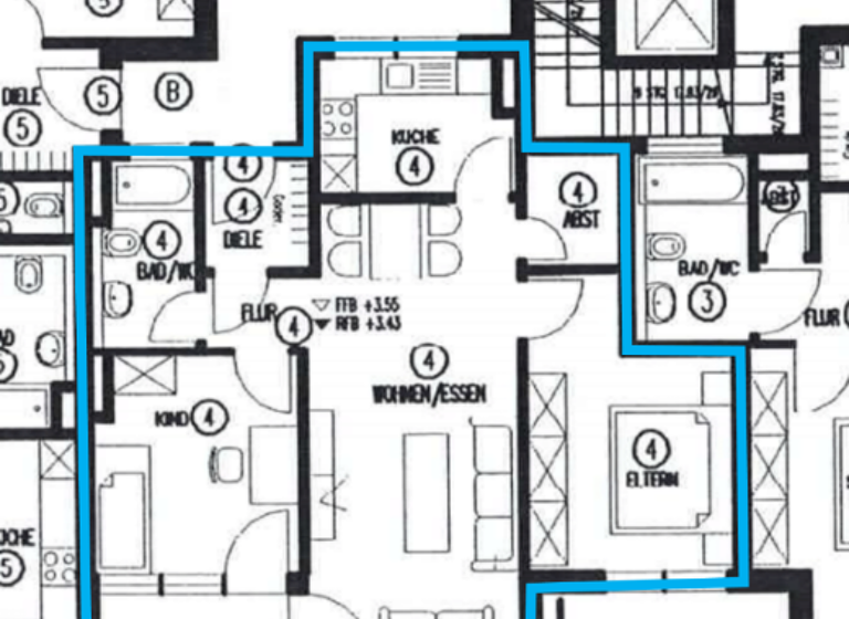 Wohnung zum Kauf 380.000 € 3 Zimmer 69 m² 1. Geschoss frei ab 01.05.2026 Echterdingen Leinfelden-Echterdingen 70771