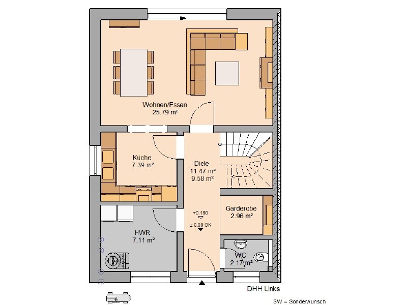 Doppelhaushälfte zum Kauf provisionsfrei 1.021.891 € 5 Zimmer 151 m²<br/>Wohnfläche 375 m²<br/>Grundstück Eichenau 82223