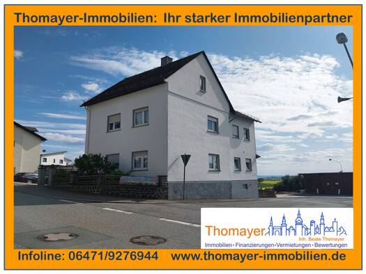 Haus zur Miete 1.050 € 8 Zimmer 162 m² 200 m² Grundstück Hasselbach Weilburg 35781