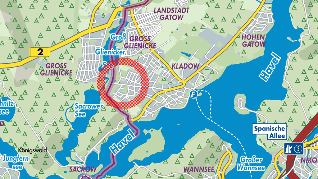Grundstück zum Kauf 510.000 € 850 m² Grundstück Kladow Berlin 14089