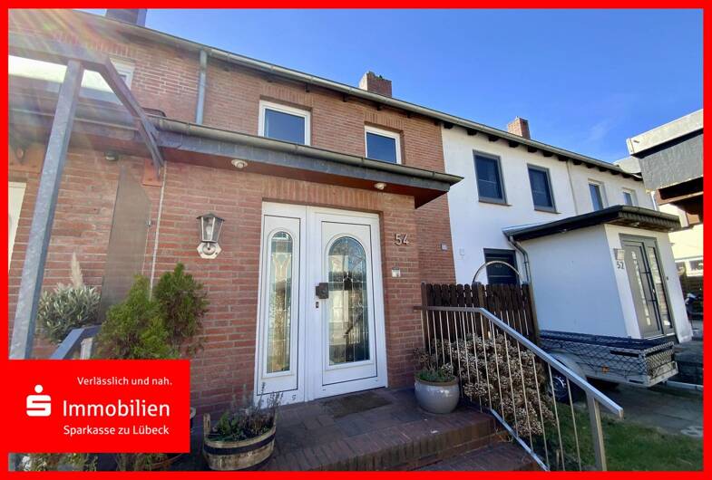 Reihenmittelhaus zum Kauf 189.000 € 4 Zimmer 80 m² 207 m² Grundstück Strecknitz / Rothebeck Lübeck 23562
