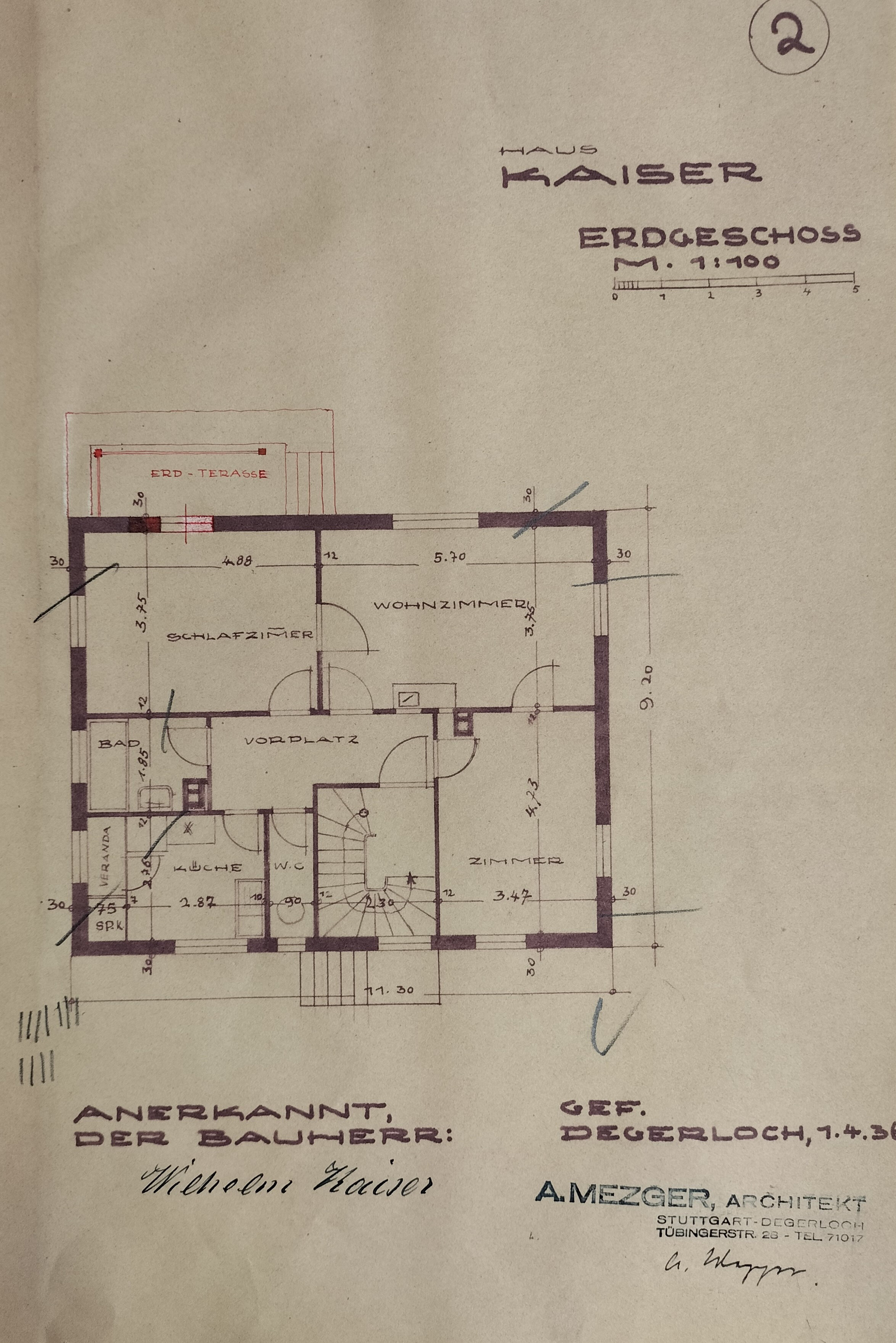 Mehrfamilienhaus zum Kauf provisionsfrei 9,5 Zimmer 226 m²<br/>Wohnfläche 390 m²<br/>Grundstück Wurmlinger Str. 13 Degerloch Stuttgart 70597