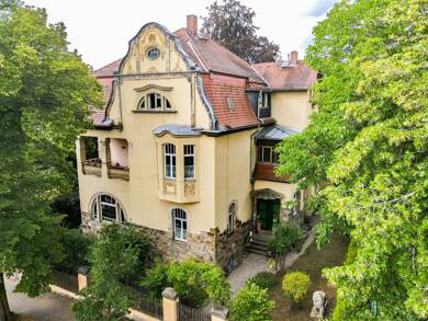 Villa zum Kauf 12 Zimmer 368 m² 1.308 m² Grundstück Schloßstrasse Zentrum Rudolstadt 07407